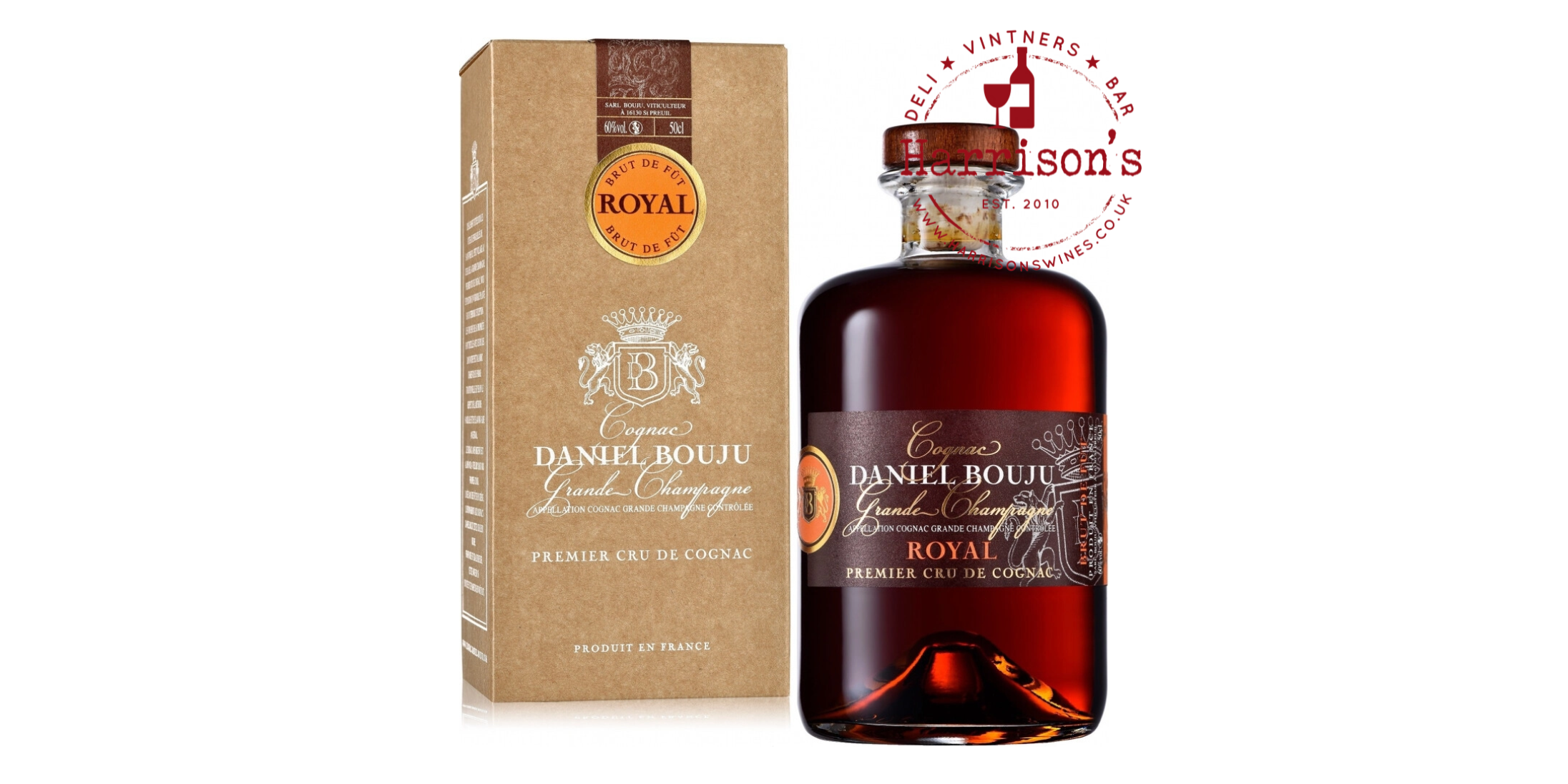 Daniel Bouju - Empereur XO Premier Cru 25 year old Cognac 50cl